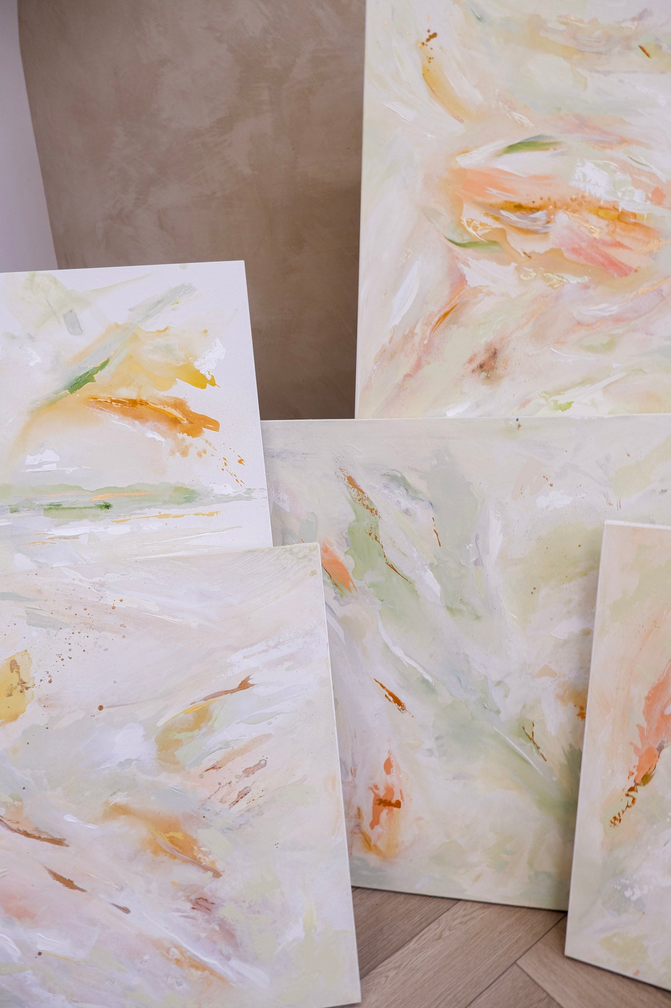Sunday Retreat | 'Morning Whispers' | Abstract Painting (30 x 36")
