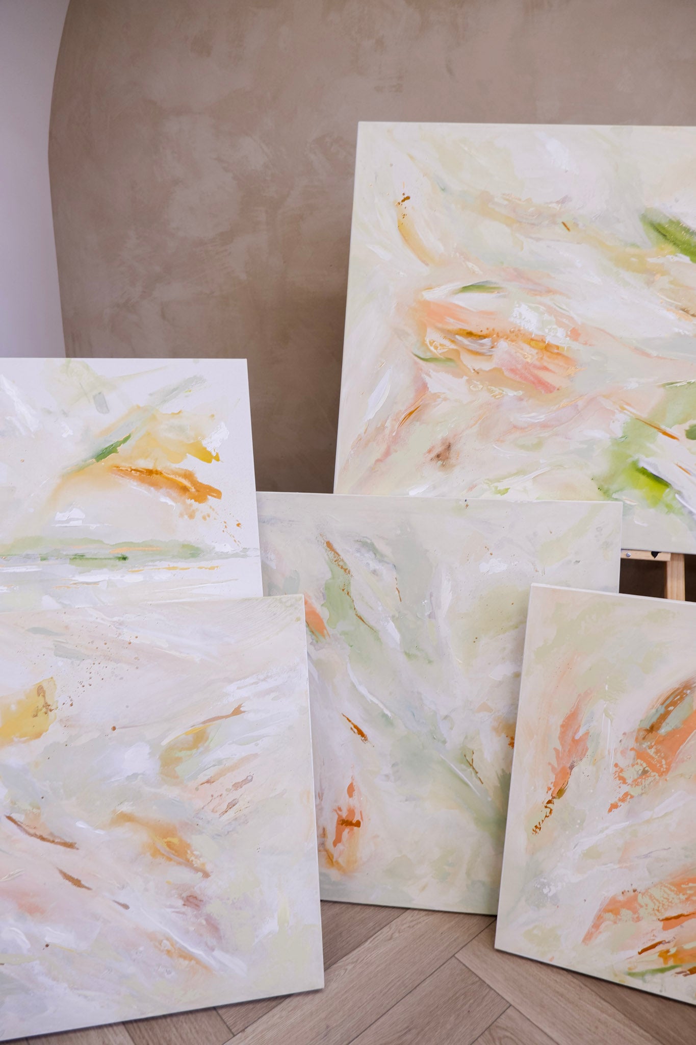 Sunday Retreat | 'Weekend Bliss' | Abstract Painting (36 x 36")