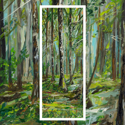 Within The Forest - 5 Panel Travel Series' - Landscape Print