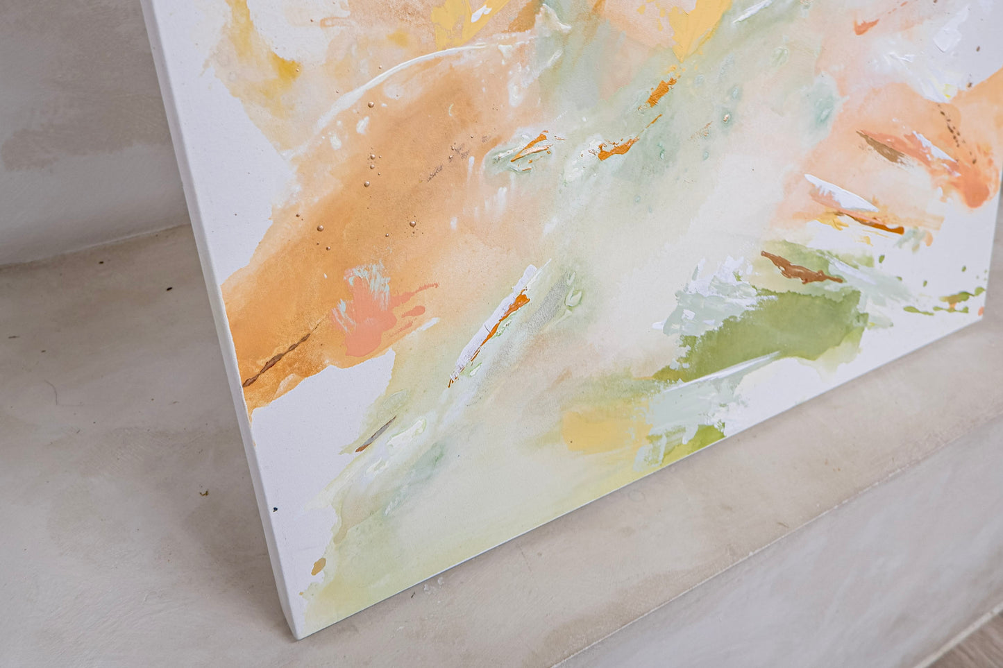 Sunday Retreat | 'Fresh Beginning' | Abstract Painting (24 x 30")