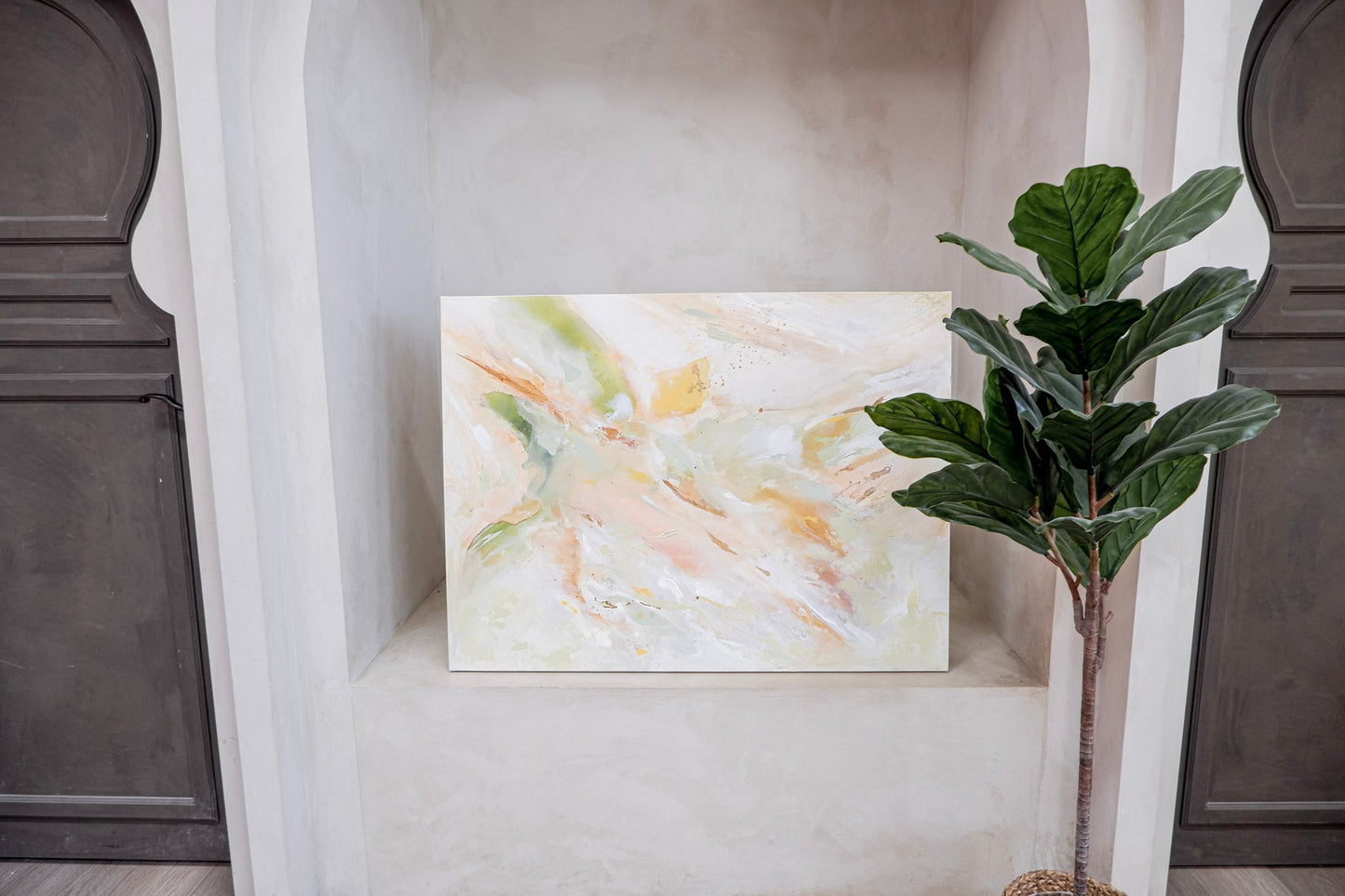 Peaceful Escape - Abstract Print | Sunday Retreat Collection