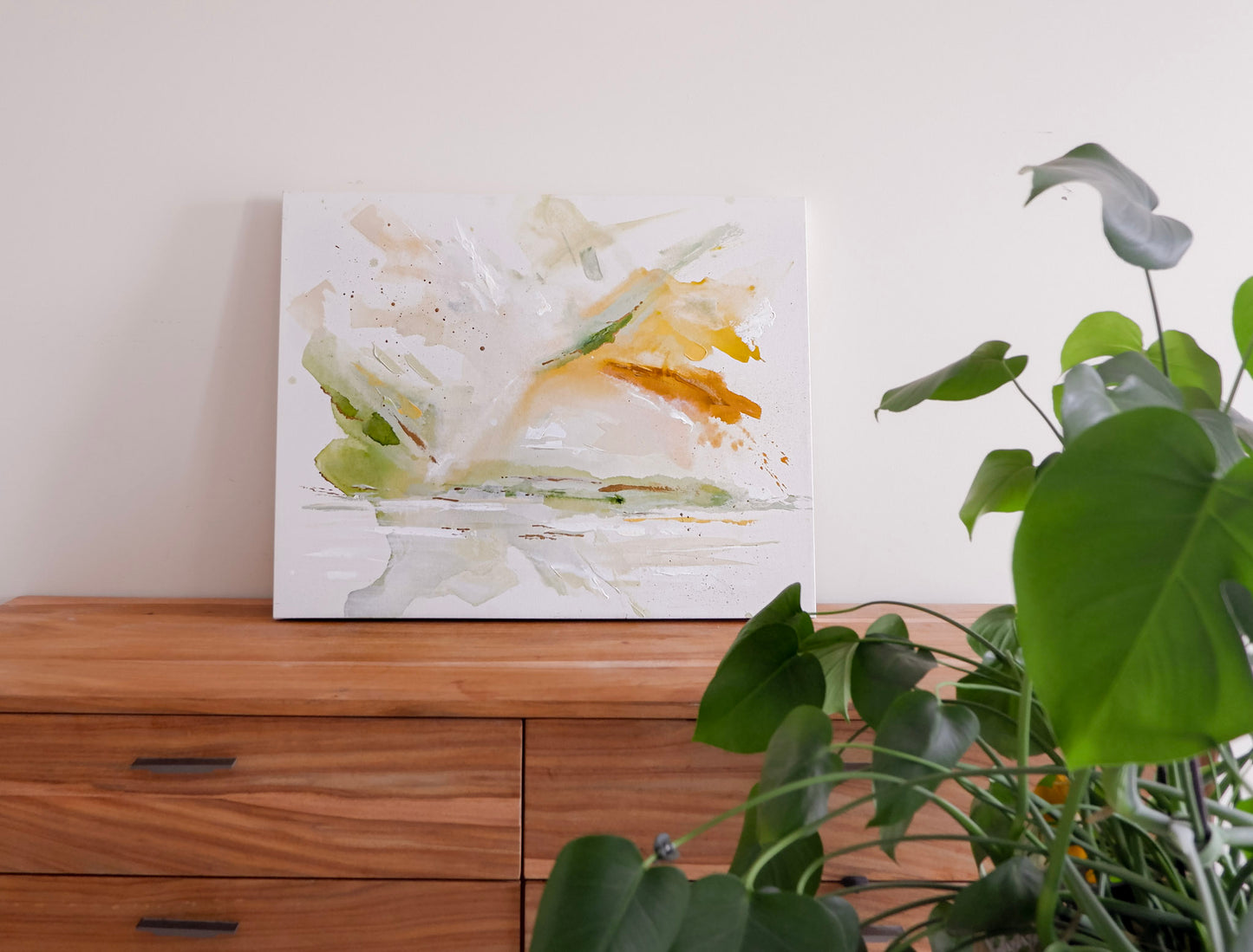 Sunday Retreat | 'A New Day' | Abstract Painting (24 x 30")