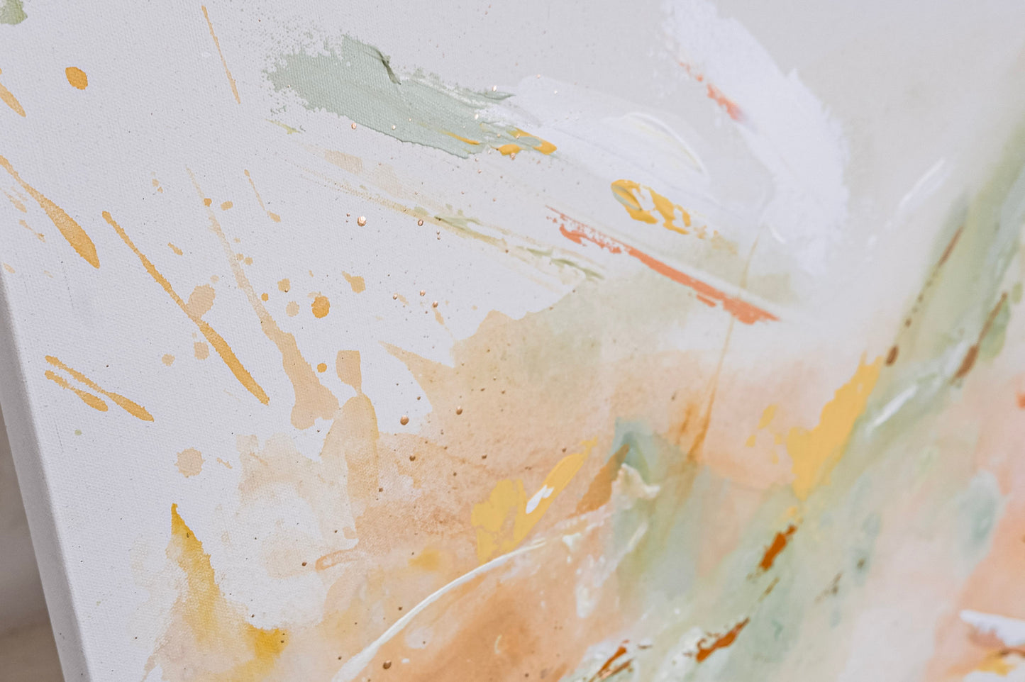 Sunday Retreat | 'Fresh Beginning' | Abstract Painting (24 x 30")