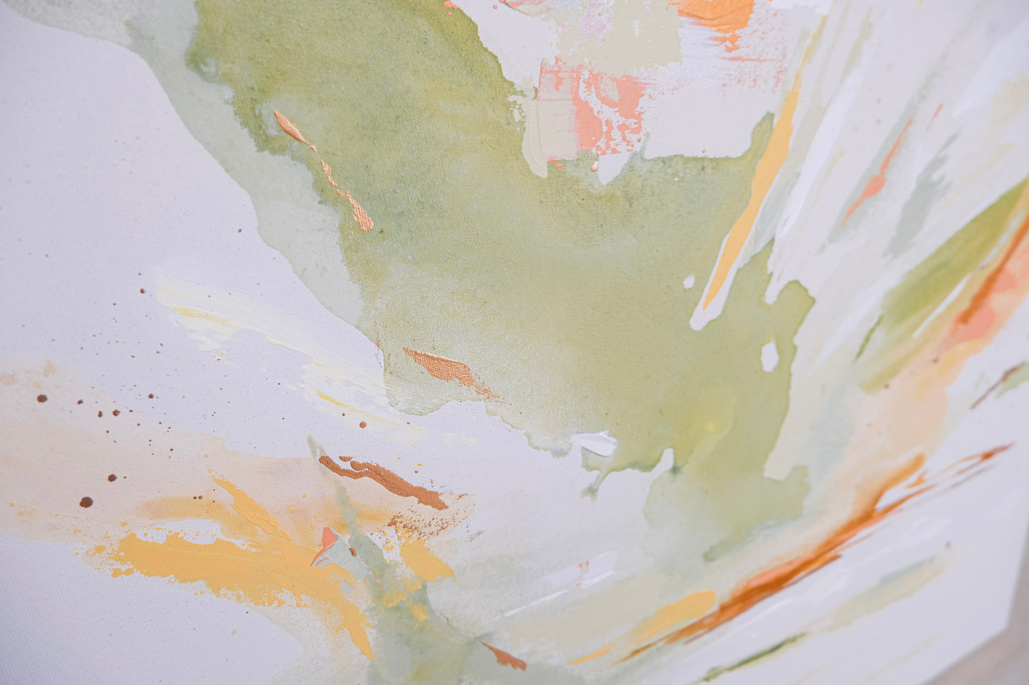 Sunday Retreat | 'A New Day' | Abstract Painting (24 x 30")
