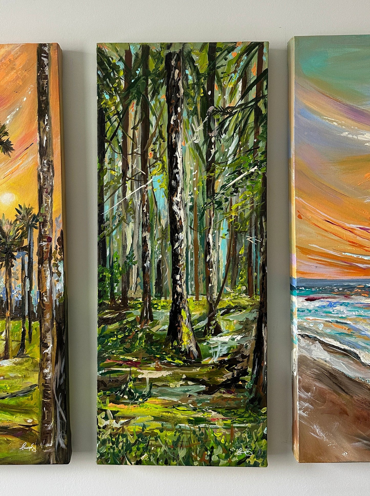 5 Panel Series - Within The Forest - Travel - Landscape Print