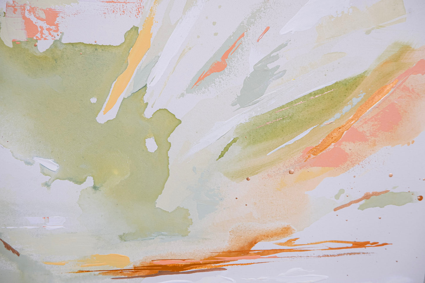 Sunday Retreat | 'A New Day' | Abstract Painting (24 x 30")
