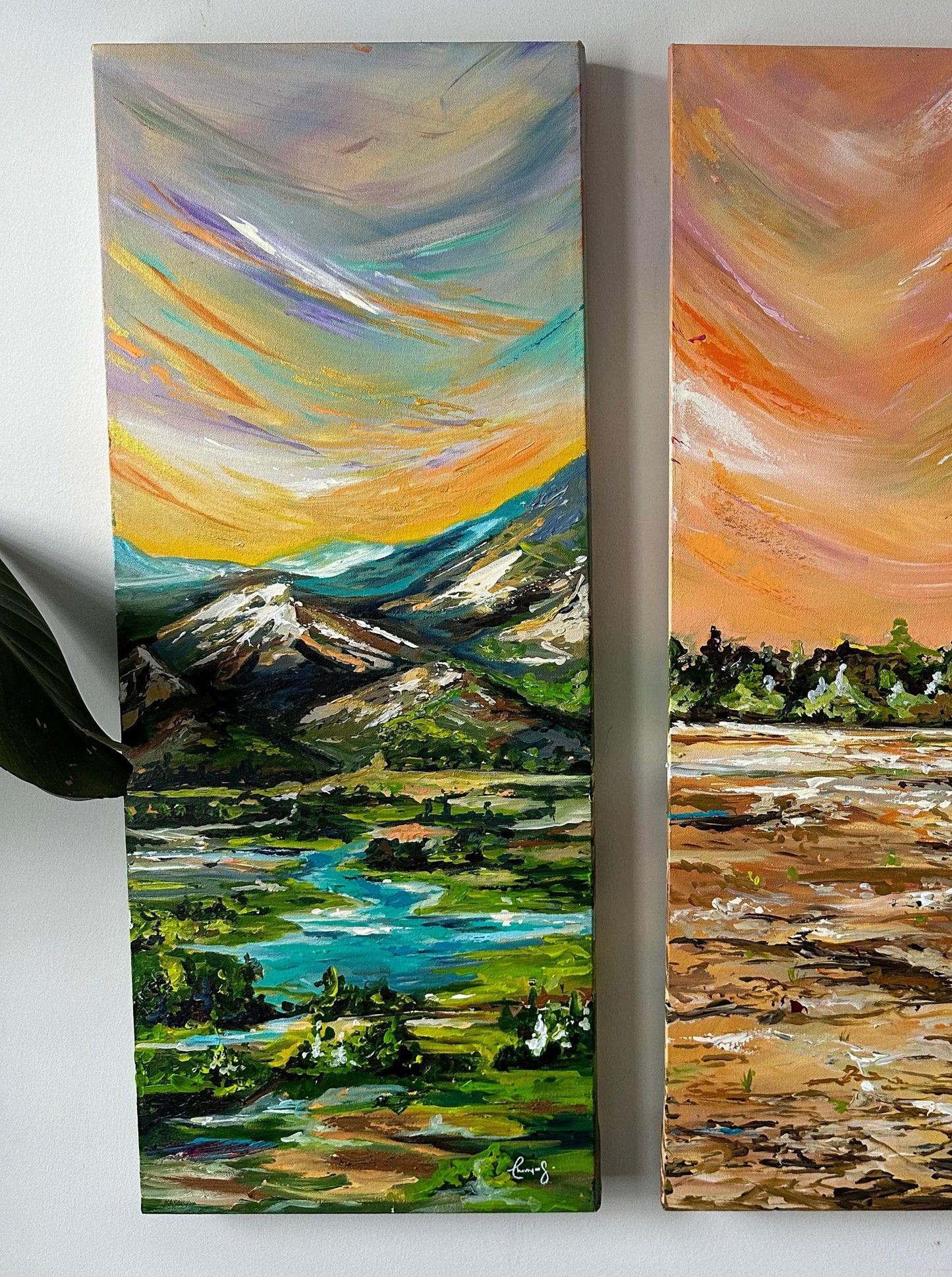 5 Panel Series - Mountains & Valleys - Travel - Landscape Print
