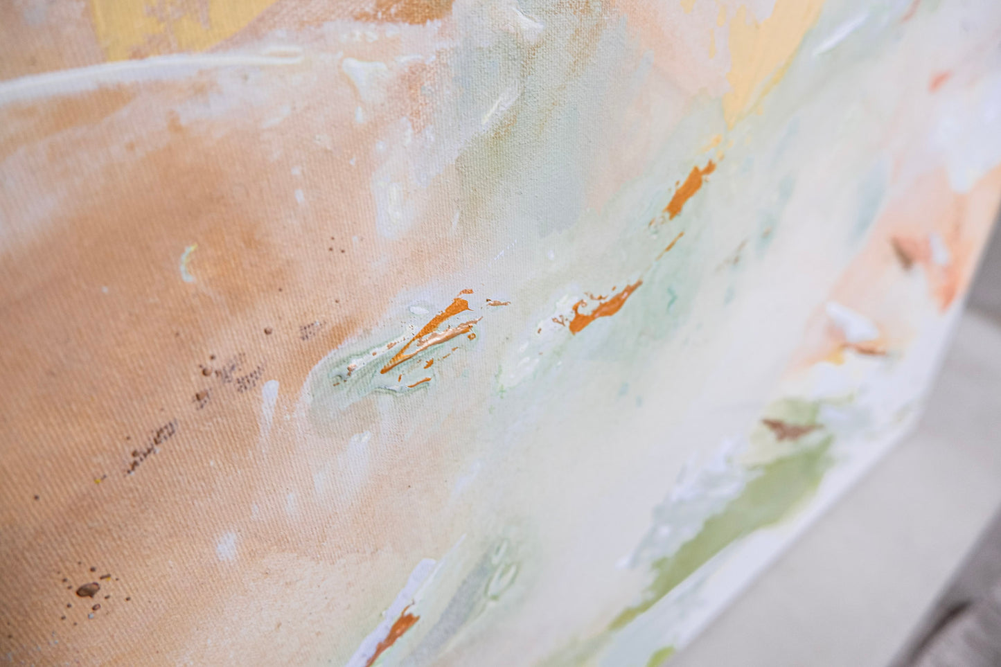 Sunday Retreat | 'Fresh Beginning' | Abstract Painting (24 x 30")