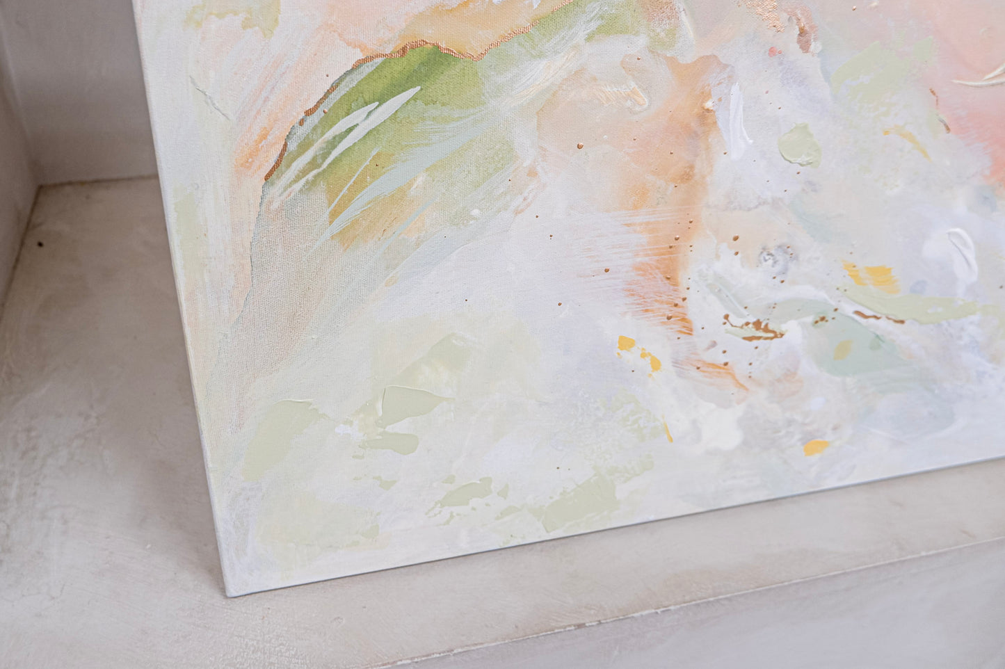 Sunday Retreat | 'Peaceful Escape' | Abstract Painting (30 x 40")