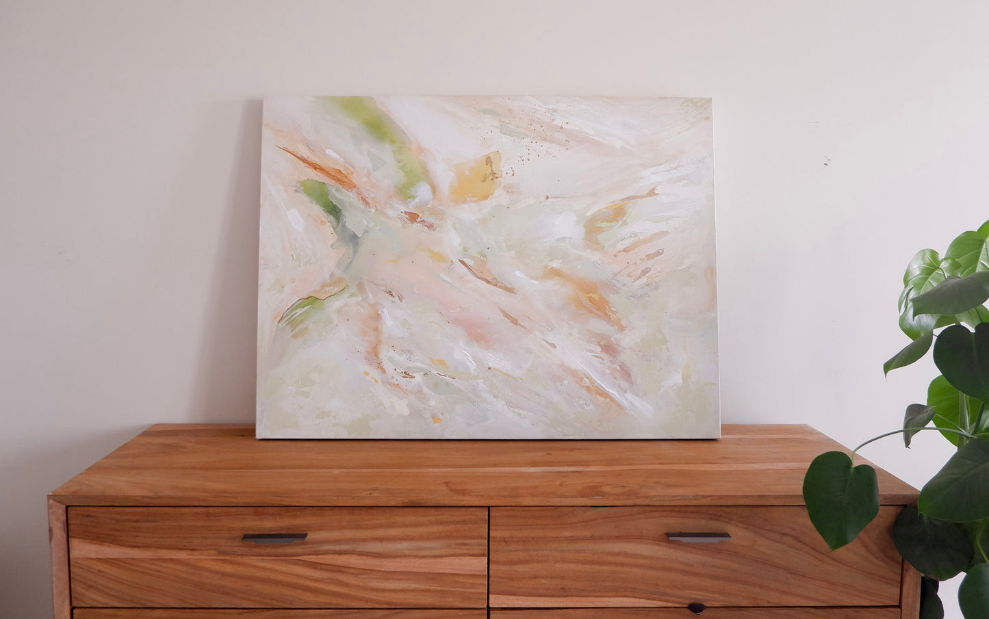 Sunday Retreat | 'Peaceful Escape' | Abstract Painting (30 x 40")