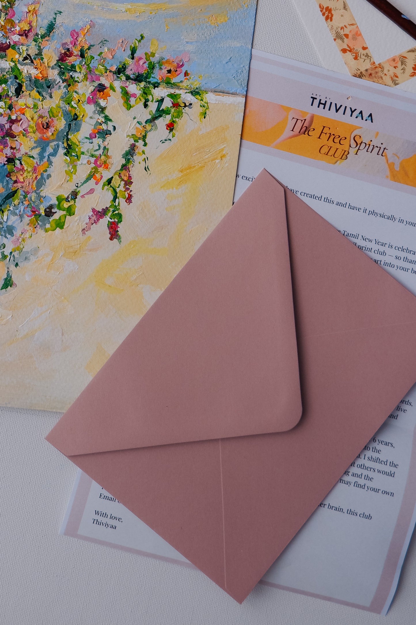 The Free Spirit Mail Club — Monthly Art Mail