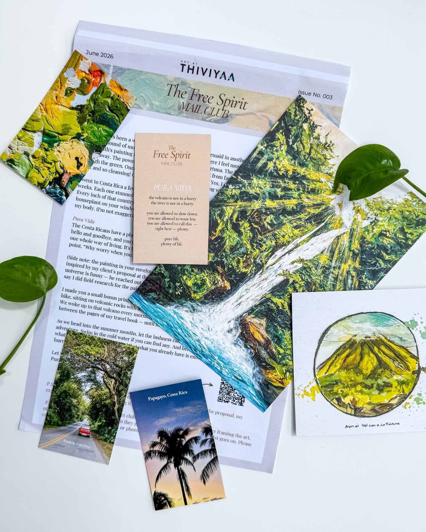 The Free Spirit Mail Club — Monthly Art Mail