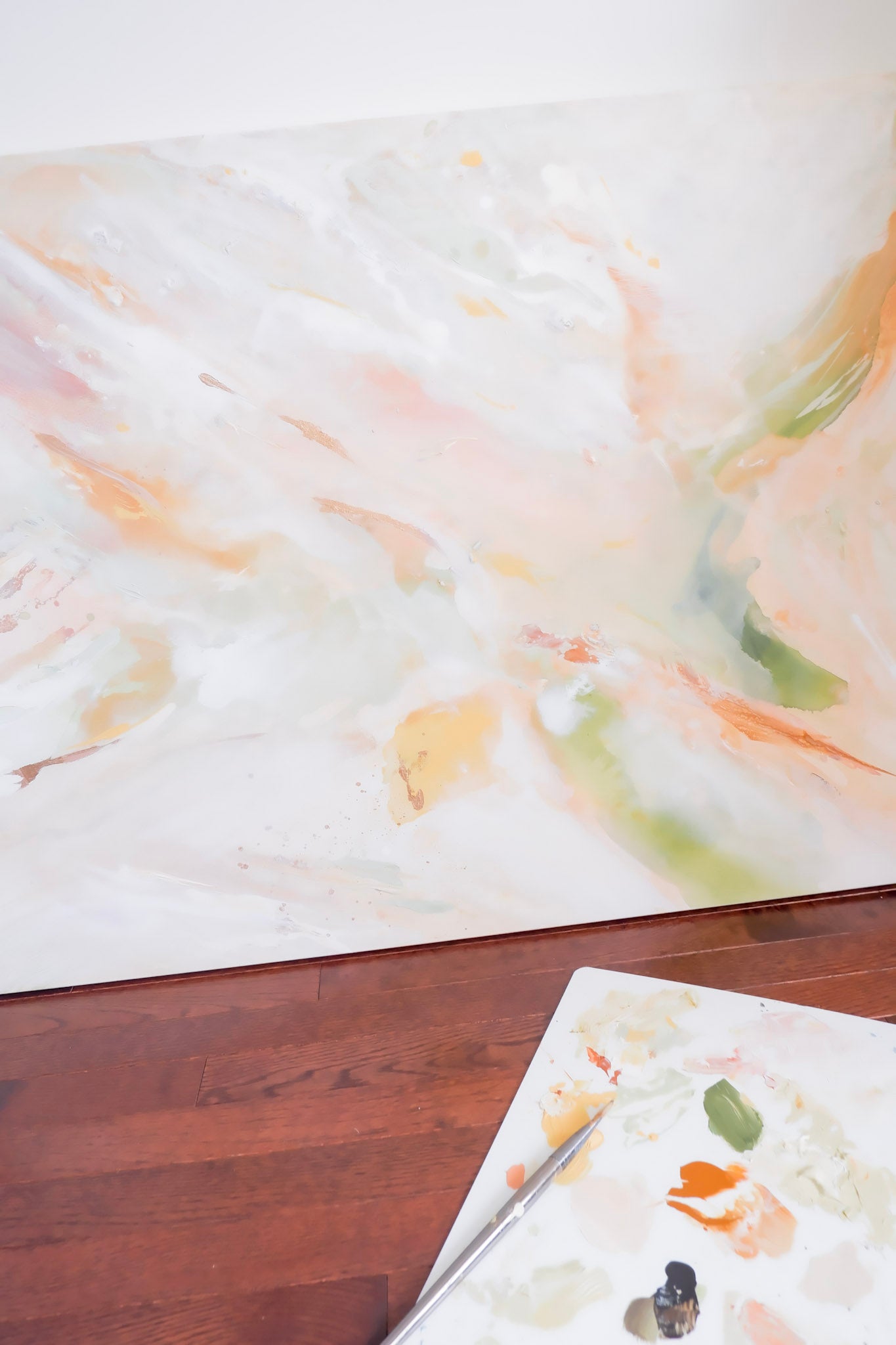 Peaceful Escape - Abstract Print | Sunday Retreat Collection
