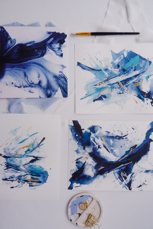 Print Bundle of 3 - Sway With Me Abstract Collection