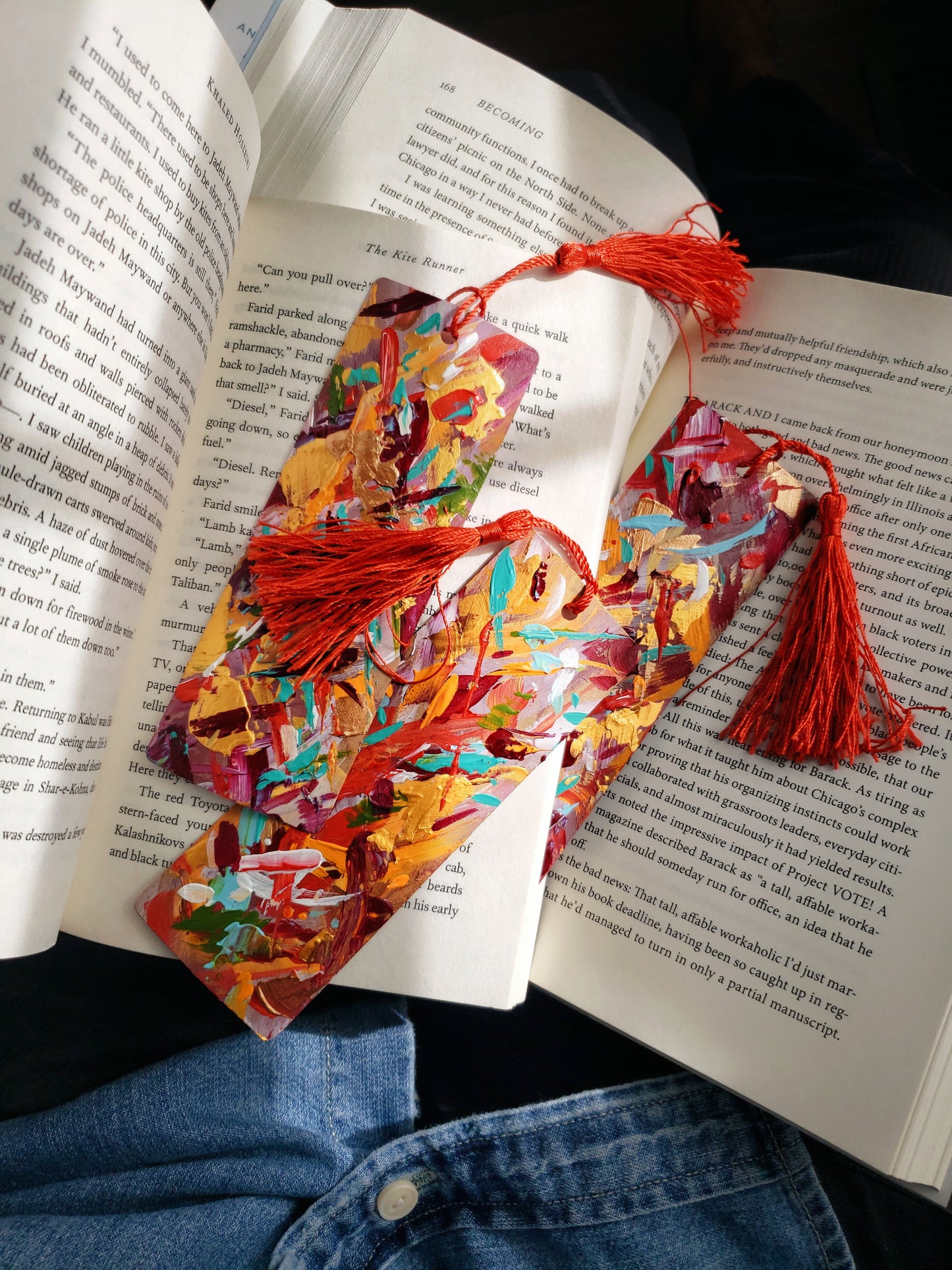 Handpainted Custom Bookmarks
