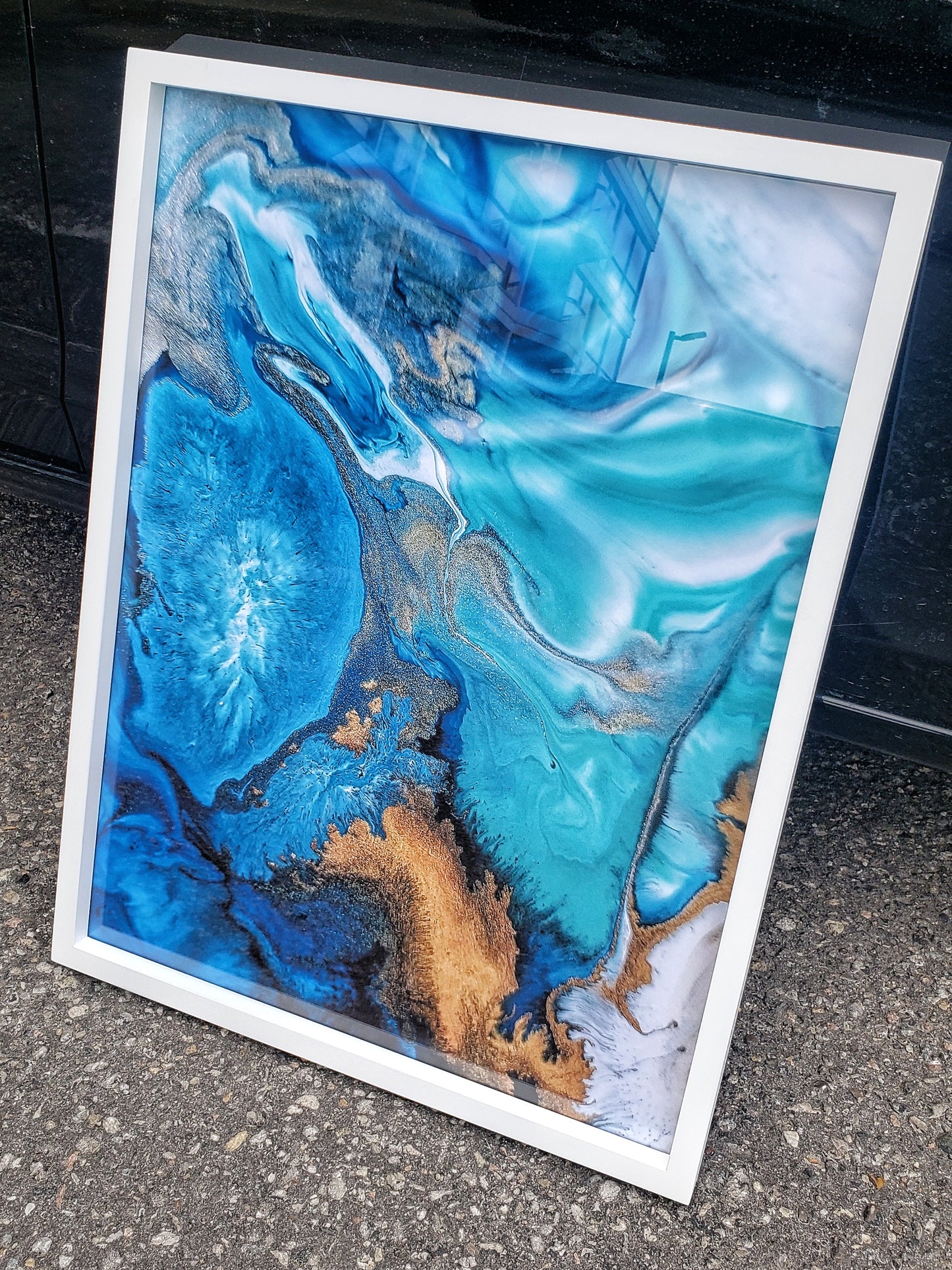 Dip Your Toes - Abstract Art Print