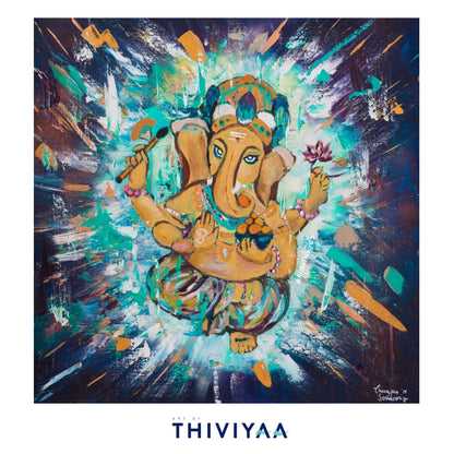 Energy from Withinn - Ganesha - Art Print