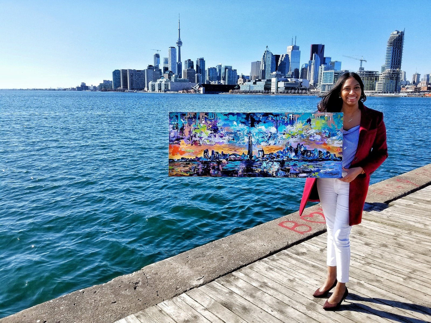 Pulse - Toronto Skyline - Art Print