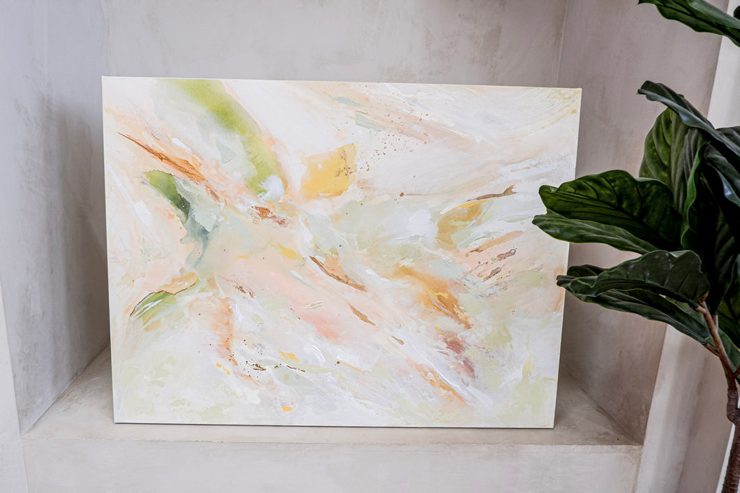 Sunday Retreat | 'Peaceful Escape' | Abstract Painting (30 x 40