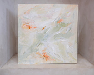 Sunday Retreat | 'Weekend Bliss' | Abstract Painting (36 x 36")