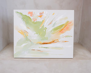 Sunday Retreat | 'A New Day' | Abstract Painting (24 x 30")