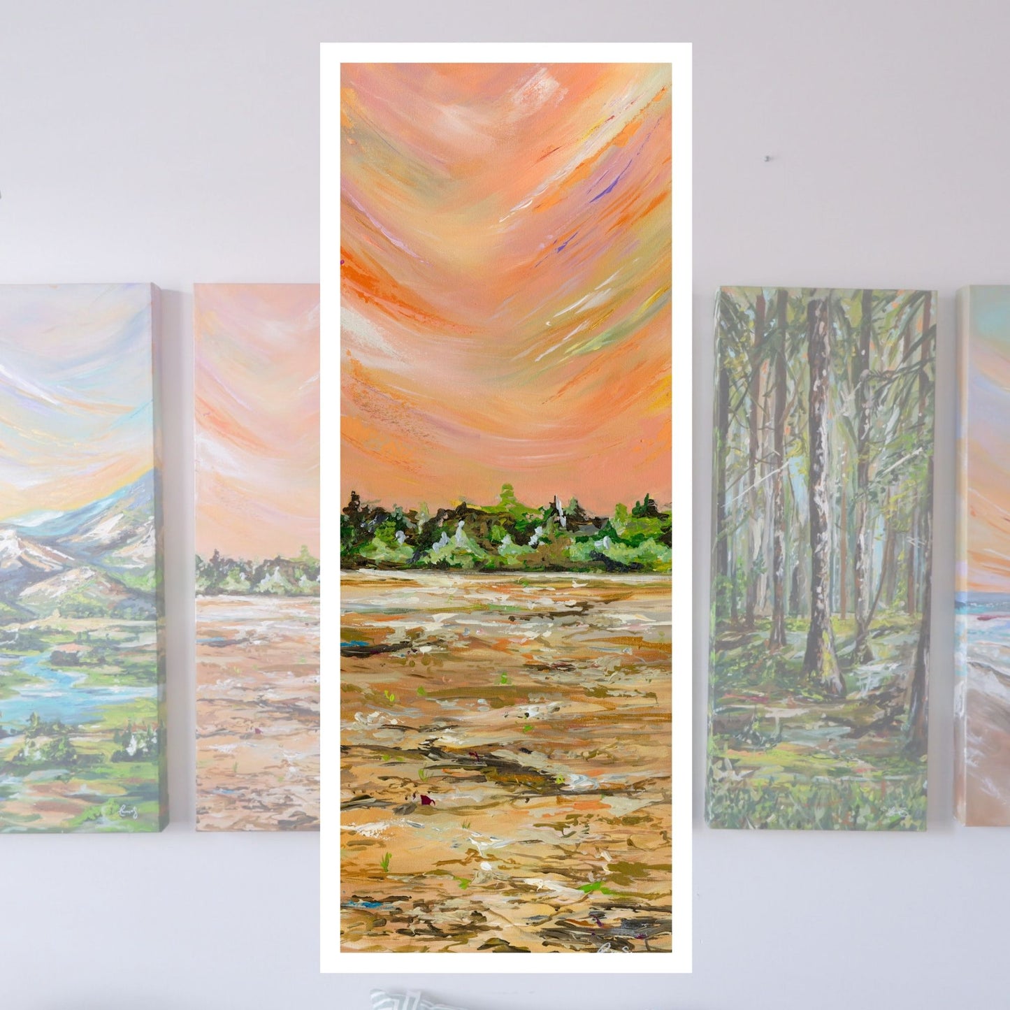 5 Panel Series - Dryland - Travel Series - Landscape Print