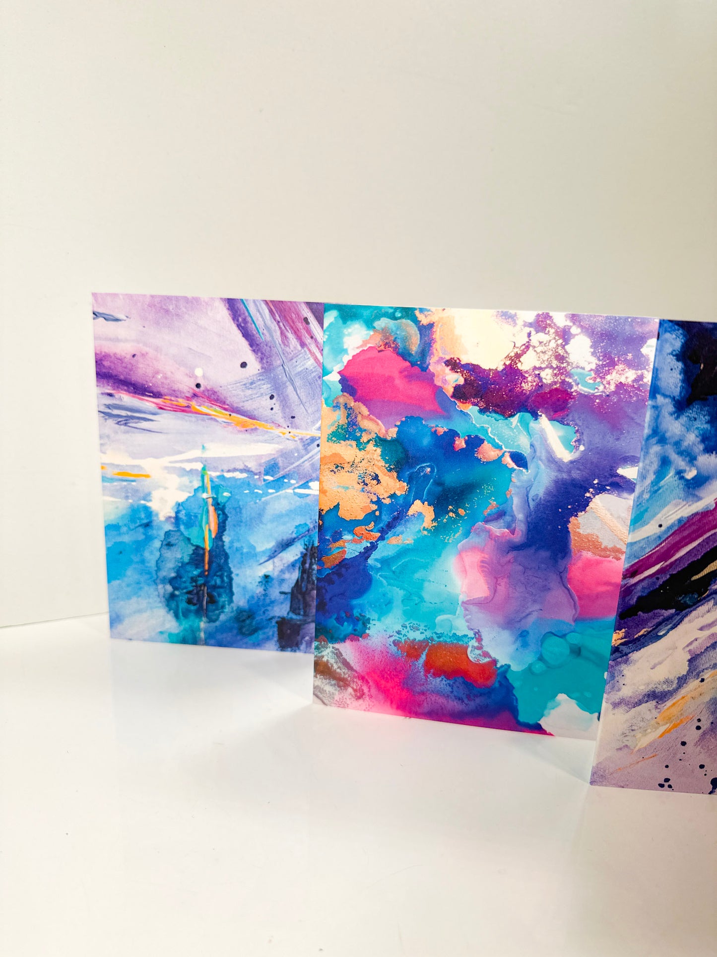 'Indigo Meets Violet' Greeting Cards Collection | limited edition