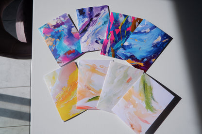 Indigo Meets Violet Greeting Cards Collection | limited edition