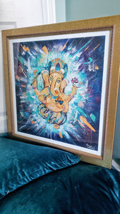 'Energy from Within' - Ganesha - Art Print