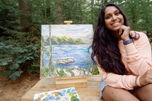 Load image into Gallery viewer, &#39;Still Water&#39; - Landscape | Cottage Vibes Original painting