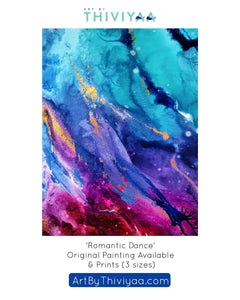 'Romantic Dance' - Abstract - Art Print