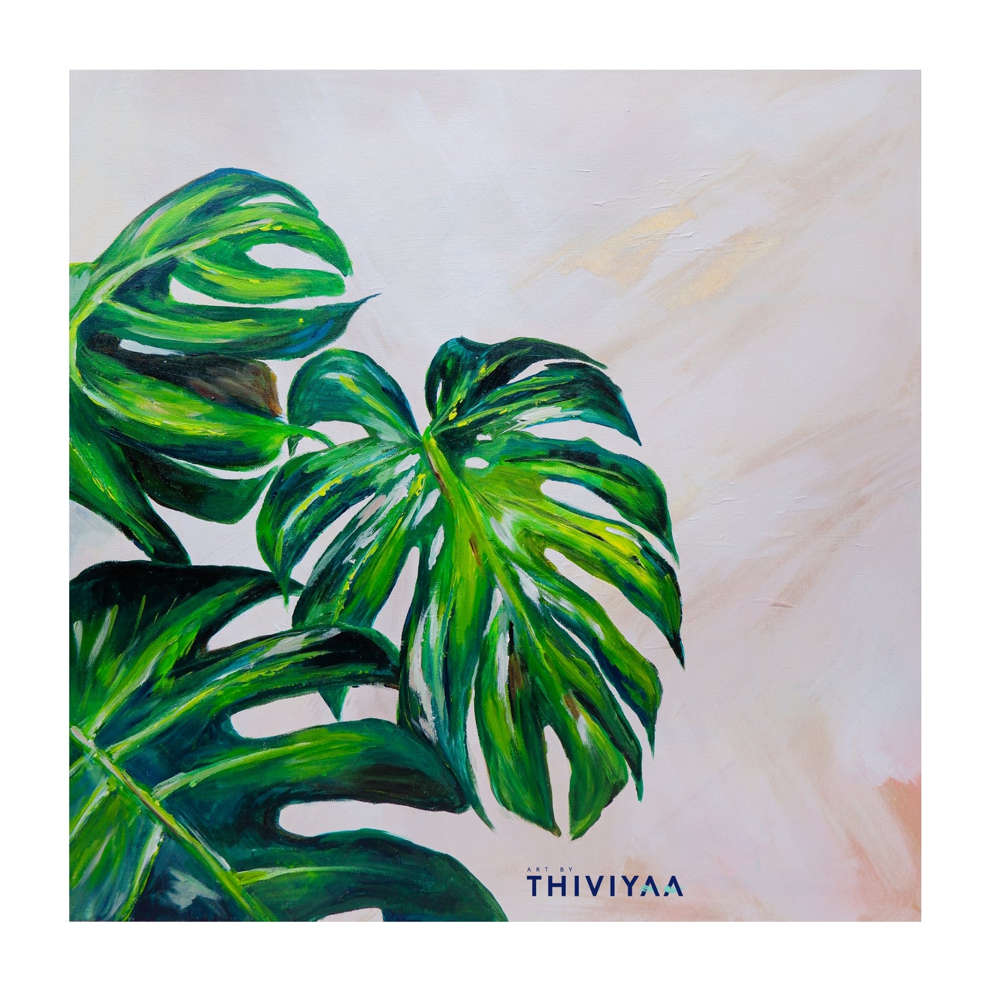 Monstera Tropical - Art Print